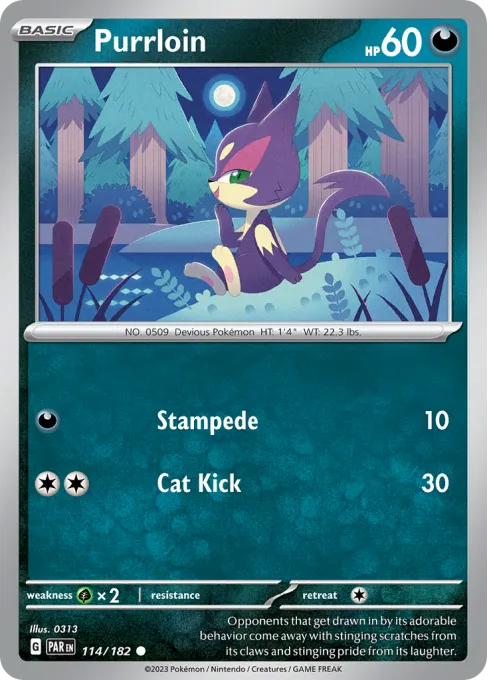 Purrloin - Reverse Holo
