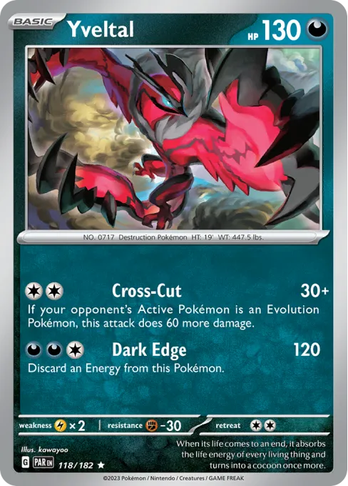 Yveltal - Reverse Holo