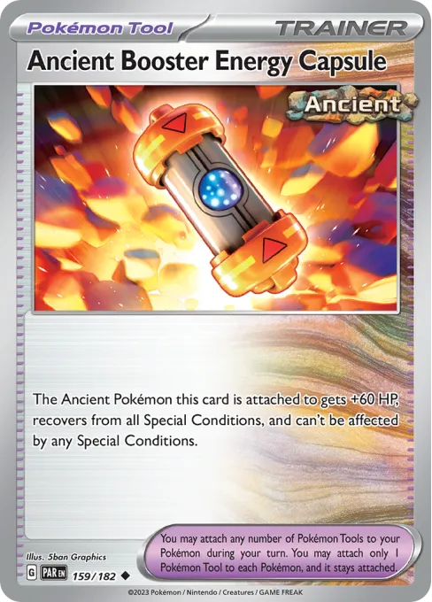 Ancient Booster Energy Capsule - Reverse Holo
