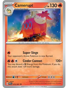 Camerupt - Reverse Holo