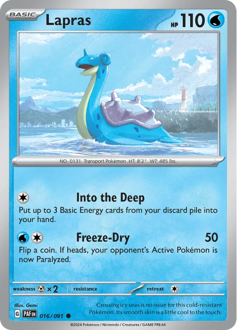 Lapras - Reverse Holo