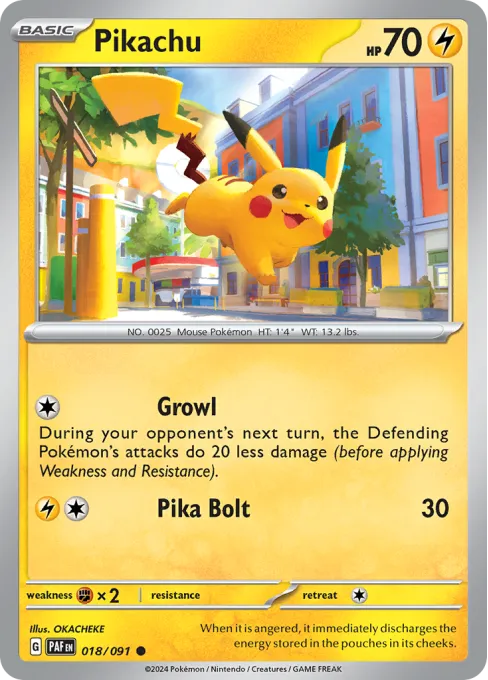 Pikachu - Reverse Holo