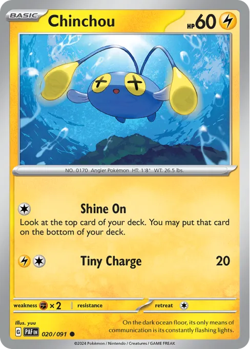 Chinchou - Reverse Holo