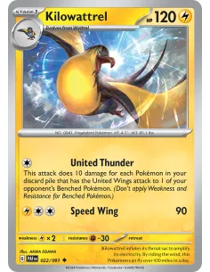 Kilowattrel - Reverse Holo