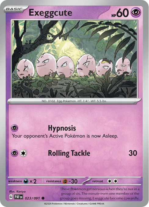 Exeggcute - Reverse Holo