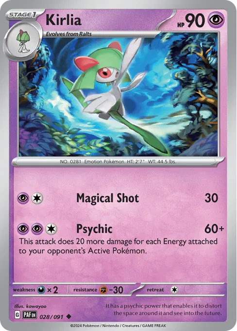 Kirlia - Reverse Holo