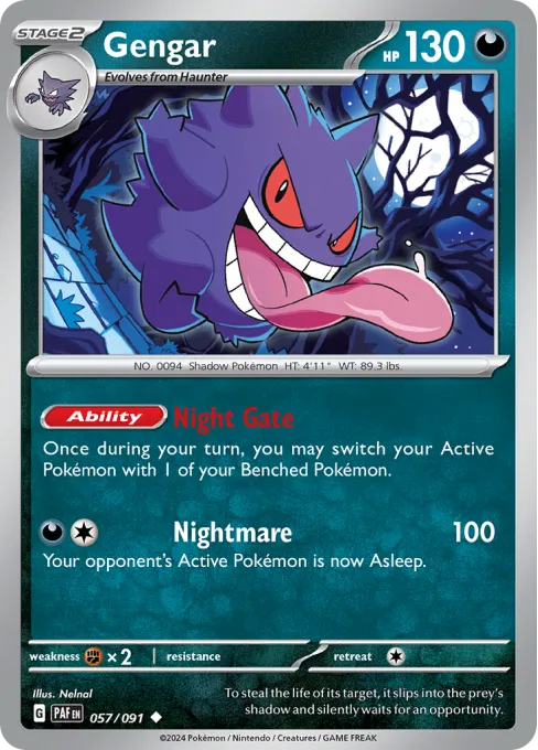 Gengar - Reverse Holo