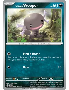 Paldean Wooper - Reverse Holo