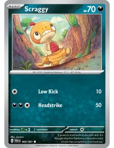 Scraggy - Reverse Holo