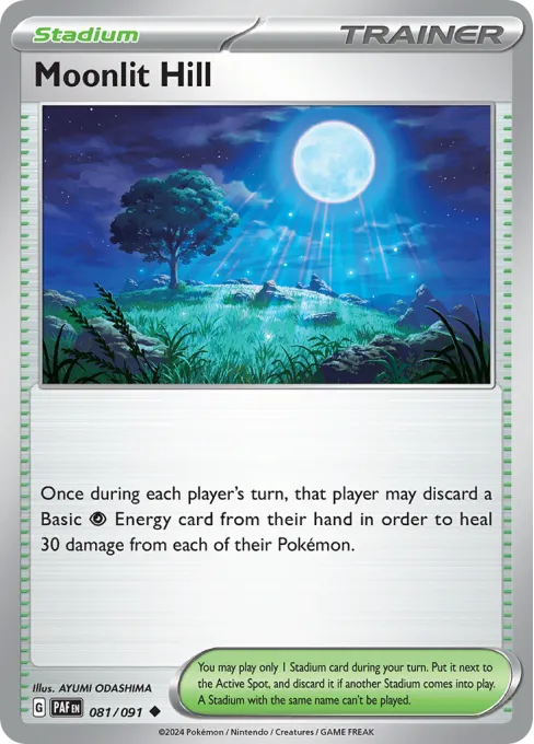 Moonlit Hill - Reverse Holo