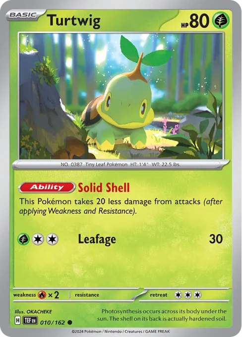 Turtwig - Reverse Holo