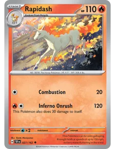 Rapidash - Reverse Holo