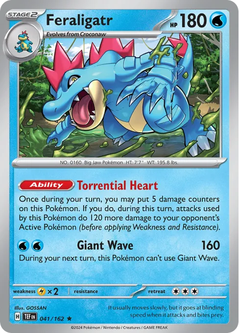 Feraligatr - Reverse Holo