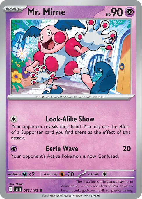 Mr. Mime - Reverse Holo