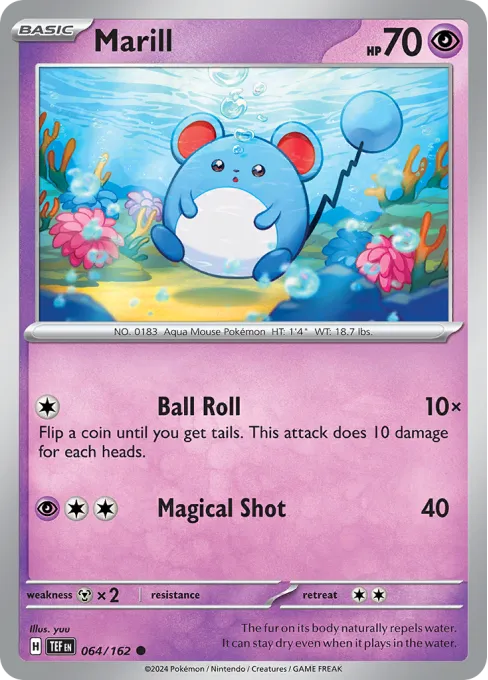 Marill - Reverse Holo
