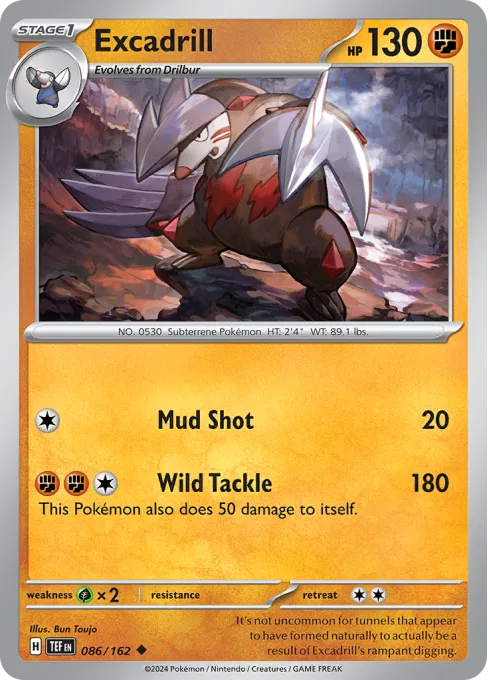 Excadrill - Reverse Holo