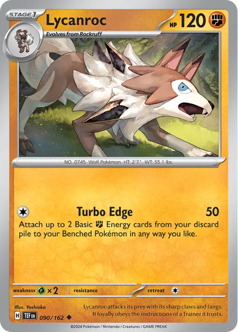 Lycanroc - Reverse Holo