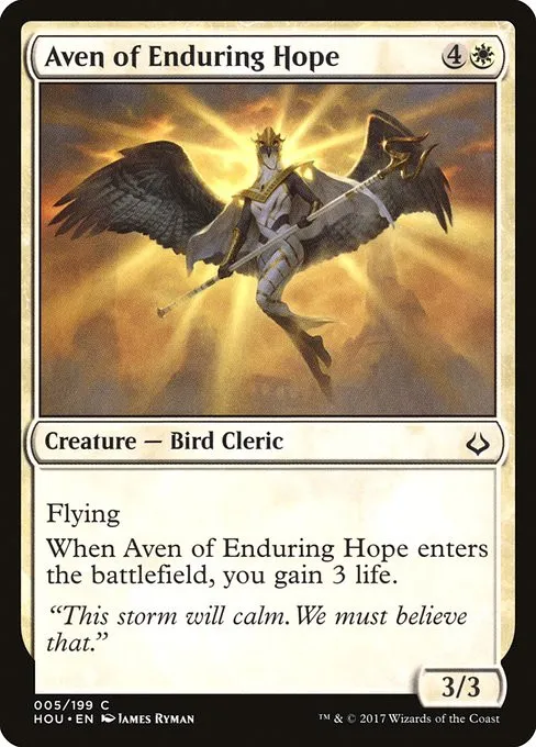 Aven of Enduring Hope - Foil