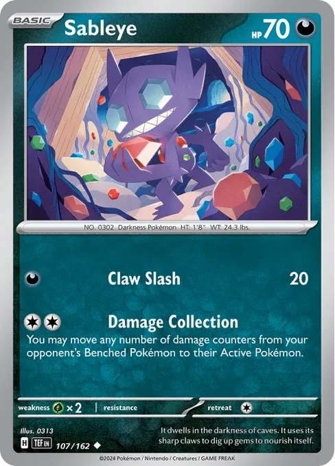 Sableye - Reverse Holo