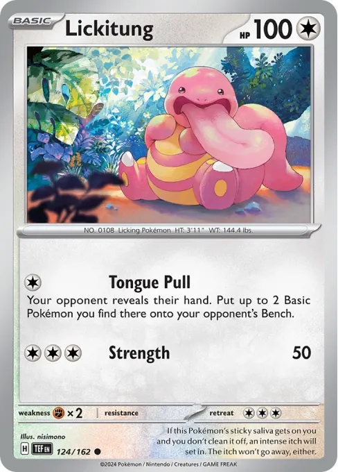 Lickitung - Reverse Holo