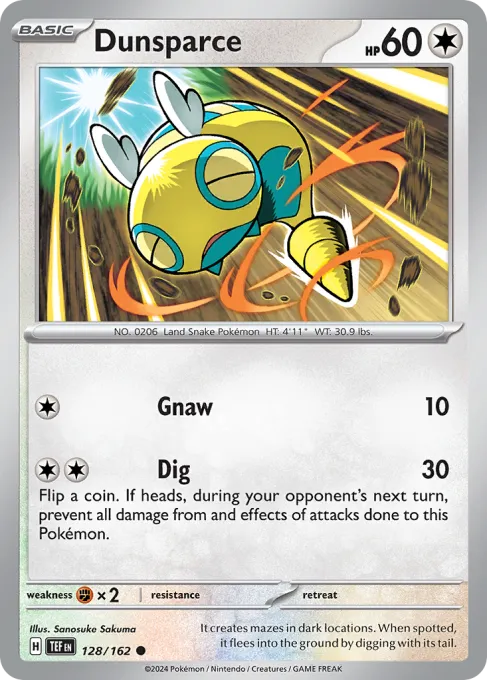 Dunsparce - Reverse Holo