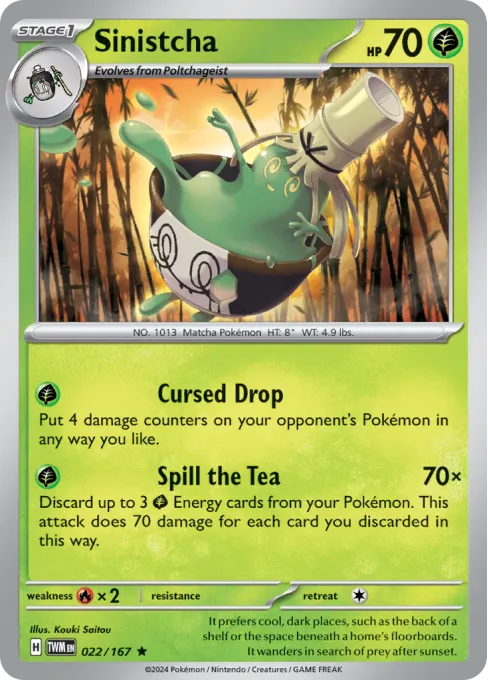 Sinistcha - Reverse Holo