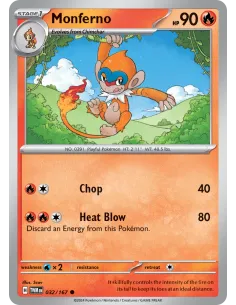 Monferno - Reverse Holo