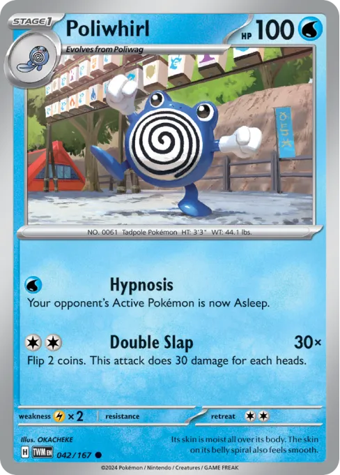 Poliwhirl - Reverse Holo