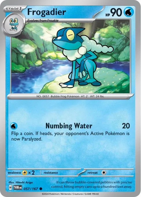 Frogadier - Reverse Holo