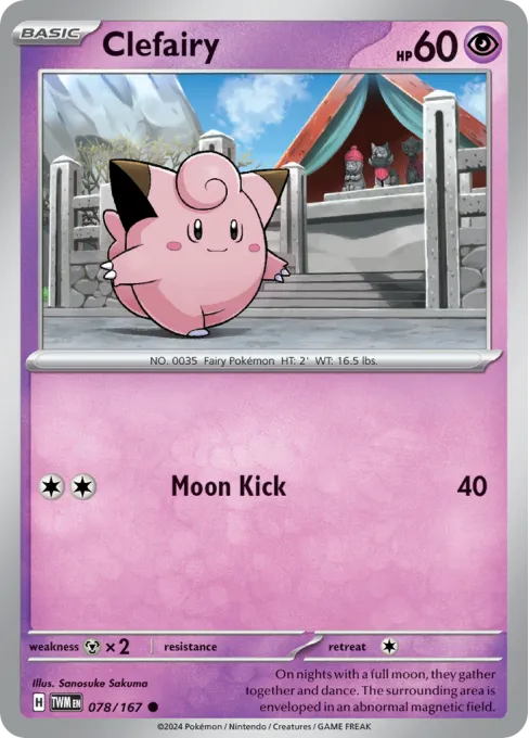 Clefairy - Reverse Holo