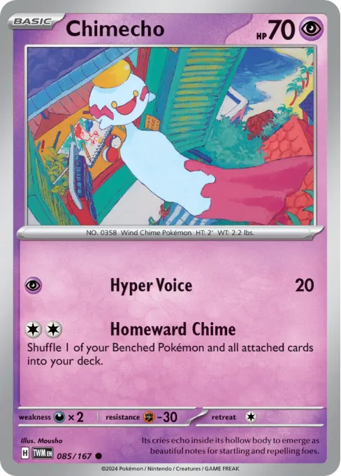 Chimecho - Reverse Holo