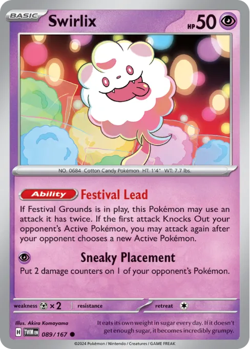 Swirlix - Reverse Holo