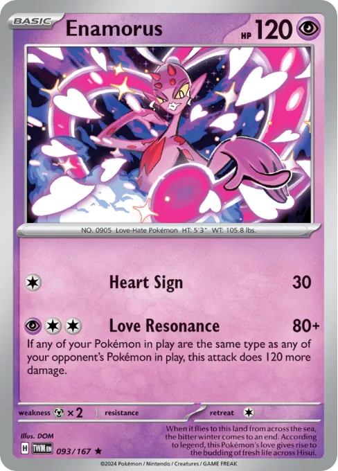 Enamorus - Reverse Holo