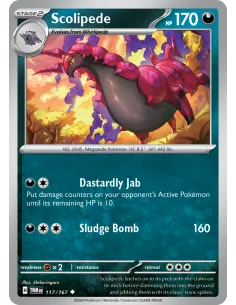 Scolipede - Reverse Holo