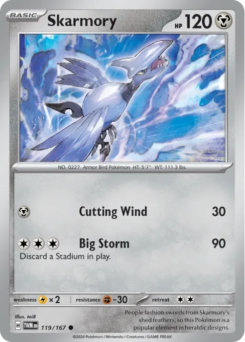 Skarmory - Reverse Holo
