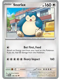 Snorlax - Reverse Holo