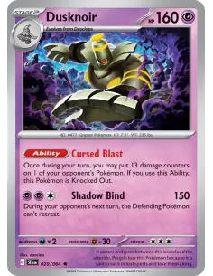 Dusknoir - Reverse Holo