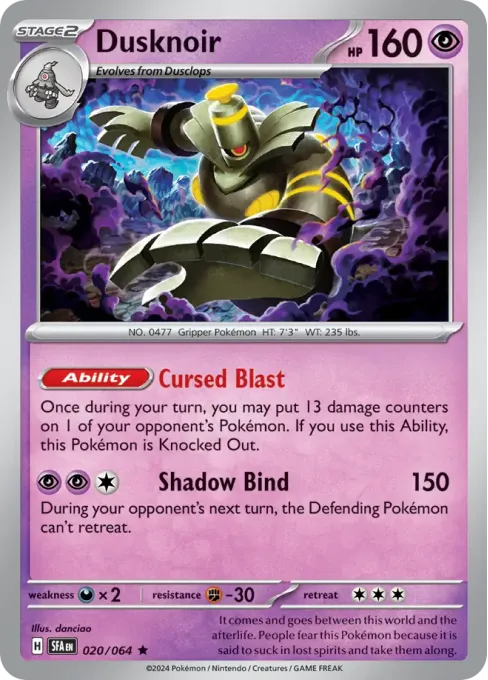 Dusknoir - Reverse Holo