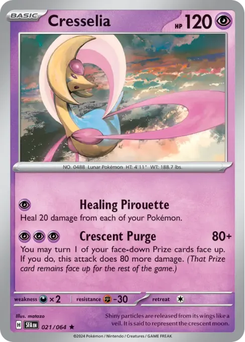 Cresselia - Reverse Holo