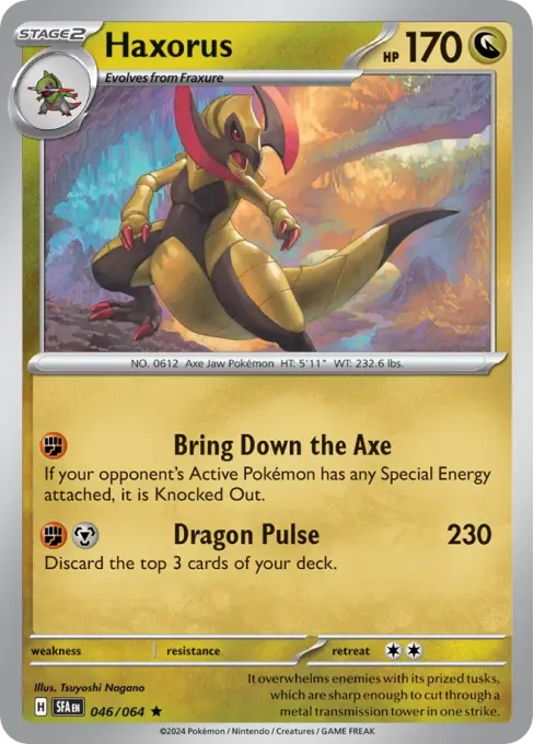 Haxorus - Reverse Holo