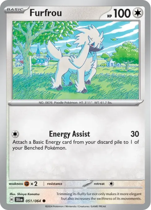 Furfrou - Reverse Holo