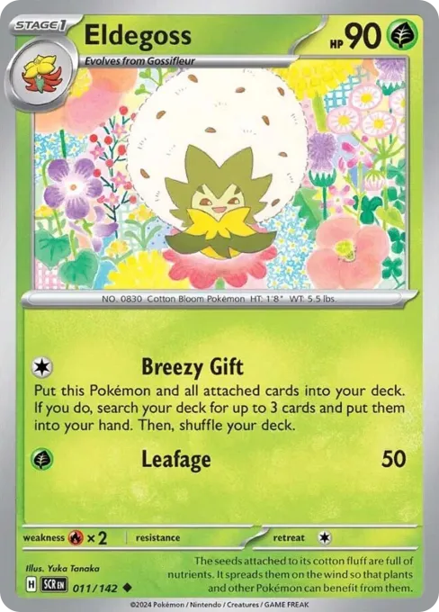 Eldegoss - Reverse Holo
