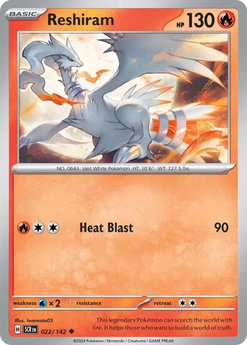 Reshiram - Reverse Holo