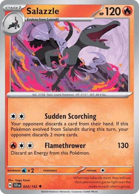 Salazzle - Reverse Holo
