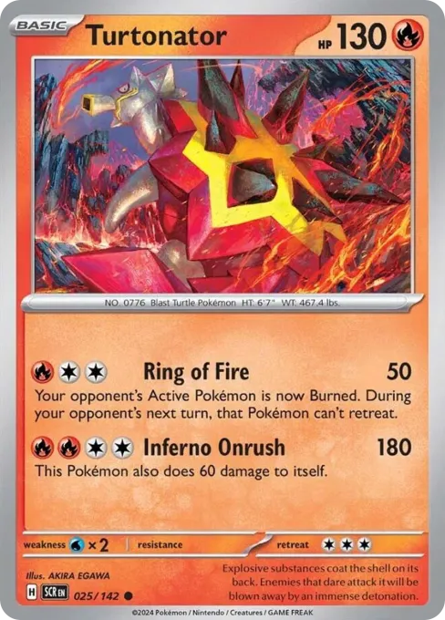 Turtonator - Reverse Holo