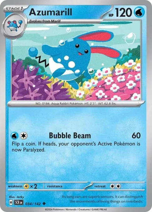 Azumarill - Reverse Holo