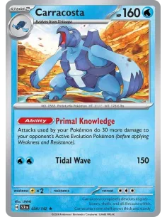 Carracosta - Reverse Holo