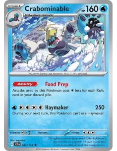 Crabominable - Reverse Holo