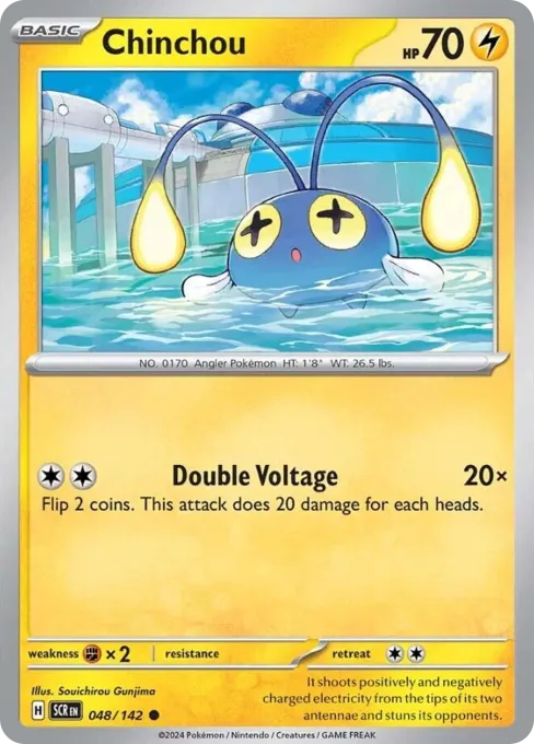 Chinchou - Reverse Holo