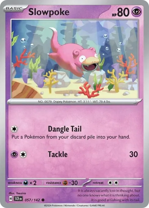 Slowpoke - Reverse Holo